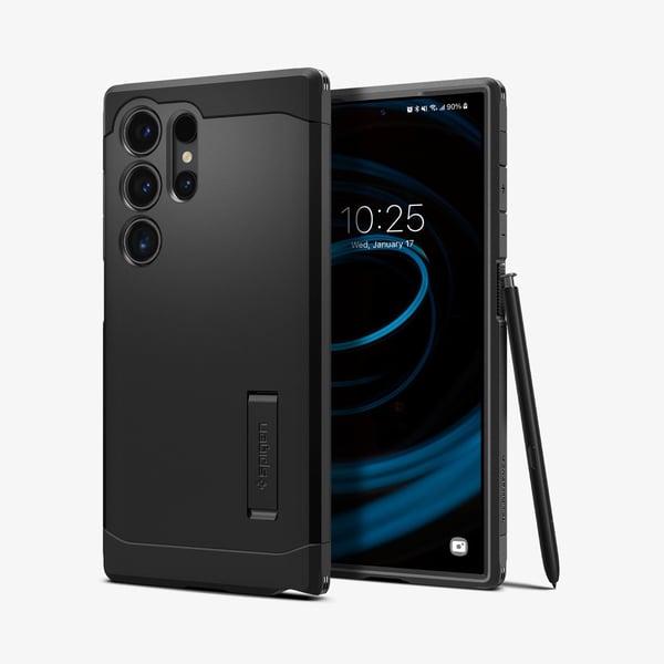 Spigen Tough Armor mobiltelefonfodral 17,3 cm (6.8") Mobilskal Svart