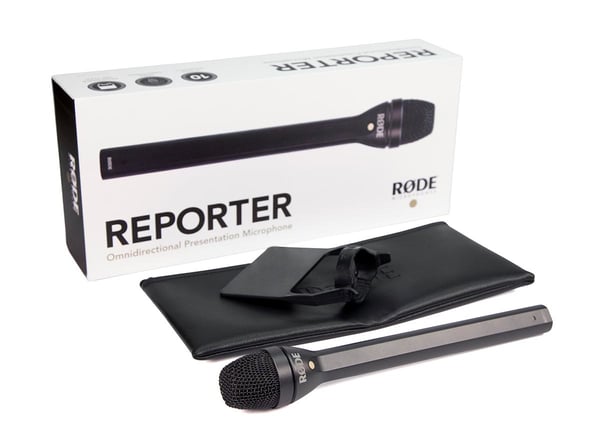 Pikkukuva 3 / 3: RØDE Reporter Musta Haastattelumikrofoni