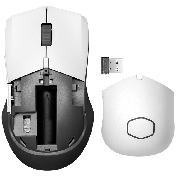 Miniatyrbillede 6 af 6: Cooler Master MM311 mus Spil Ambidextrous RF trådløst Optisk 10000 dpi