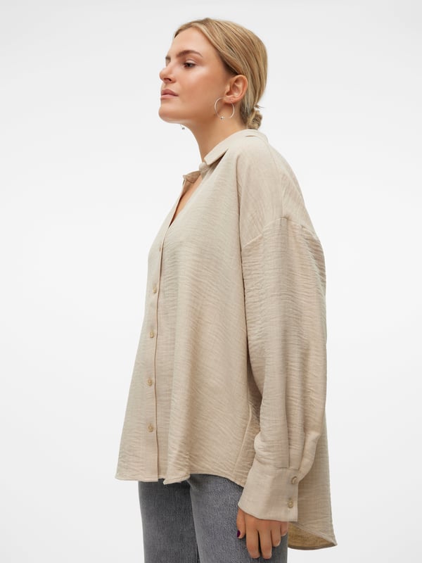 Vero Moda VMMELANEY Shirt Paita Pystykauluspaita Pitkähihainen