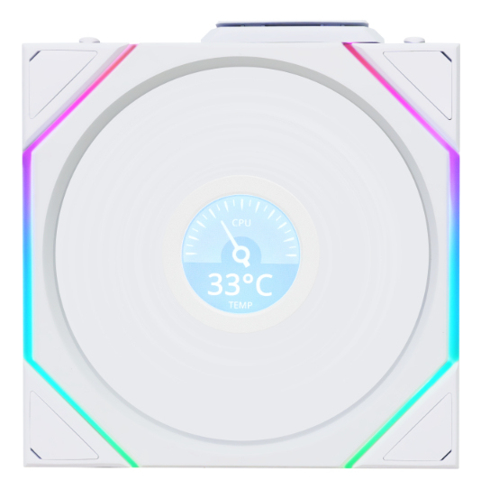 Miniatyrbillede 1 af 5: Lian Li Uni Fan TL Computerkabinet, Processor Ventilator 14 cm Hvid 1 stk