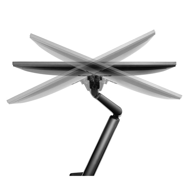 Miniatyrbillede 4 af 12: Ergo Office ER-405B skærmbeslag og -stativer 81,3 cm (32") Skrivebord Sort