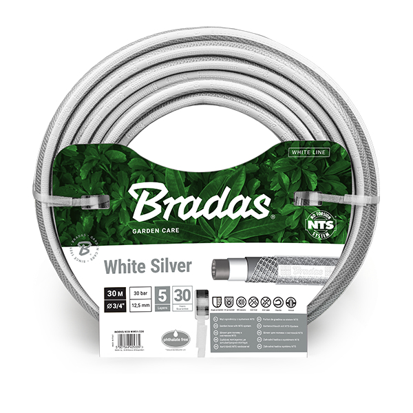 Bradas WWS3/430 puutarhaletku 30 m PVC-muovi