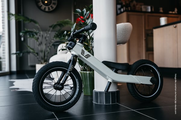 Miniatyrbillede 9 af 15: Vici 3-in-1 Løbecykel Aluminium Blå
