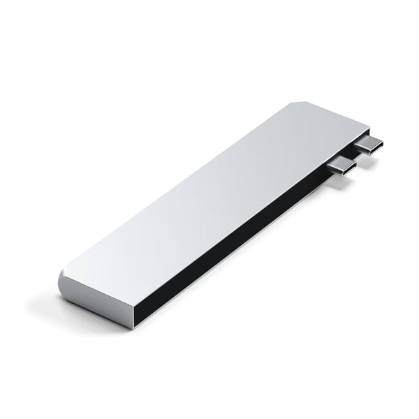 Pikkukuva 5 / 6: Satechi ST-HUCPHSS kannettavien tietokoneiden telakka ja porttitoistin Telakointi USB 3.2 Gen 2 (3.1 Gen 2) Type-C Hopea