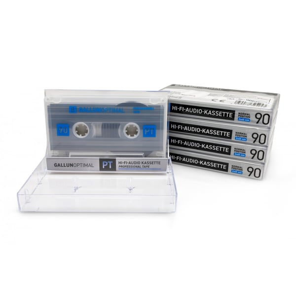 GALLUNOPTIMAL GOPT90P5 kassettebånd Lydkassette 90 min. 5 stk