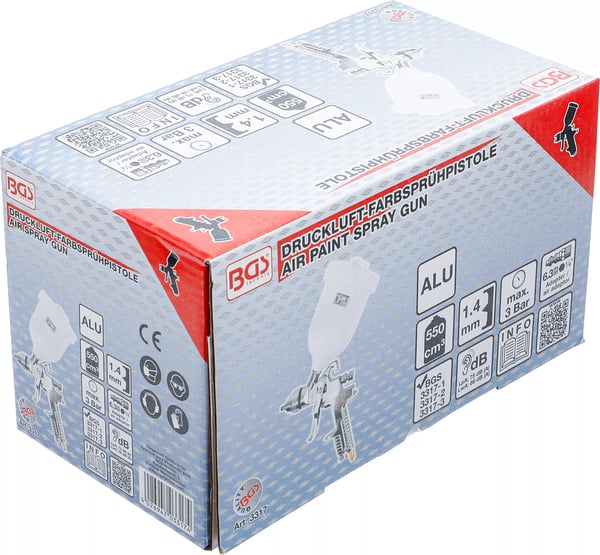 Pikkukuva 5 / 7: BGS technic Air Paint Spray Gun