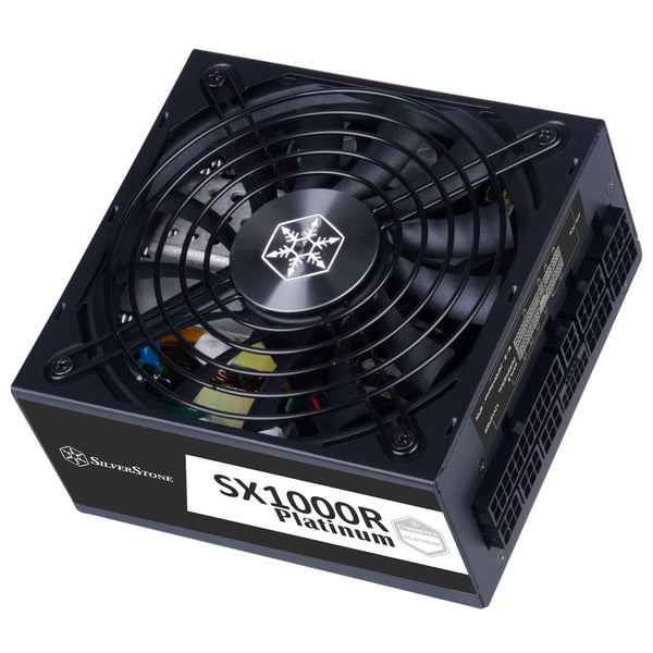Silverstone SX1000R Platinum enhed til strømforsyning 1000 W 24-pin ATX SFX-L Sort