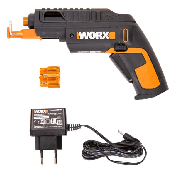 WORX WX255 elektrisk skruetrækker & slagbor 230 rpm Sort, Orange