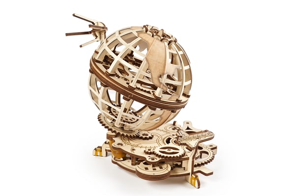 Miniatyrbild 1 av 3: UGears Globus 3D-pussel