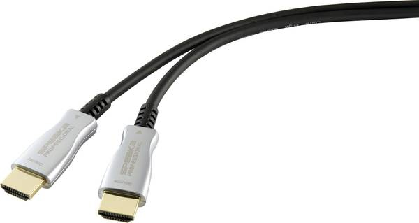 SpeaKa Professional SP-9019352 HDMI-kabel 30 m HDMI Type A (Standard) Sort