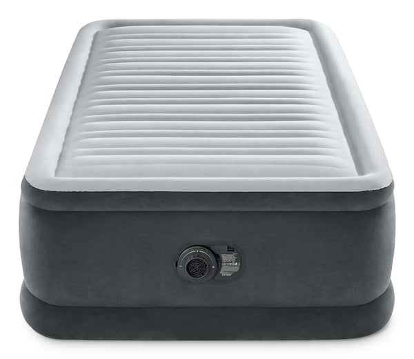 Intex DuraBeam Comfort-Plush Elevated Enkelmadras Lys grå Unisex