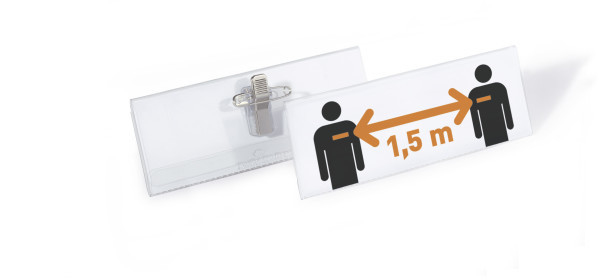 Pikkukuva 3 / 5: Durable 851900 kulkulupapidike Nimikyltti 14 kpl