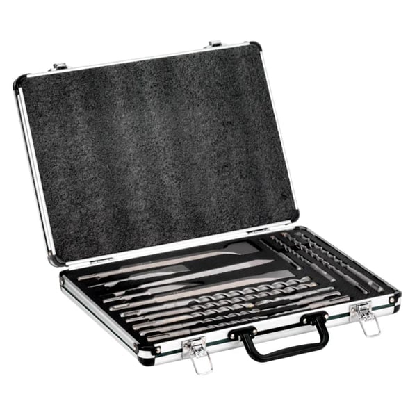 Pikkukuva 1 / 5: Metabo 628414000 Meissel-Set 17teilig 5 mm 6 8 10 12 14 m Poranteräsetti 17 kpl