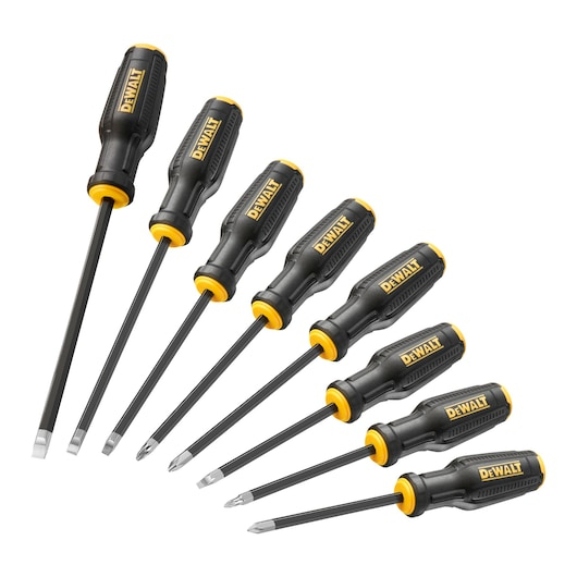 DeWALT DWHT65102-0 manuel skruetrækker Sæt Lige skruetrækker