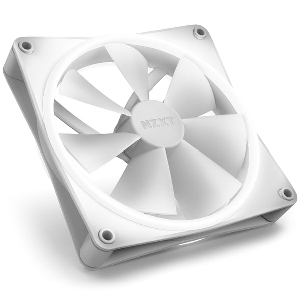 Miniatyrbillede 6 af 6: NZXT F140 RGB DUO Ventilator 14 cm Hvid 1 stk