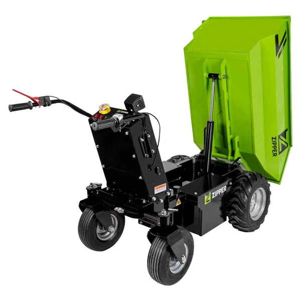Zipper ZI-ED500 havevogn & trillebør Motoriseret trillebør