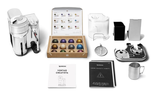 Miniatyrbillede 5 af 8: Sage the Vertuo Creatista Fuld-auto Espressomaskine 2 L