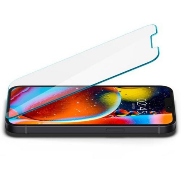 Miniatyrbild 4 av 5: Spigen GLAS.tR EZ Fit HD Genomskinligt skärmskydd Apple 1 styck
