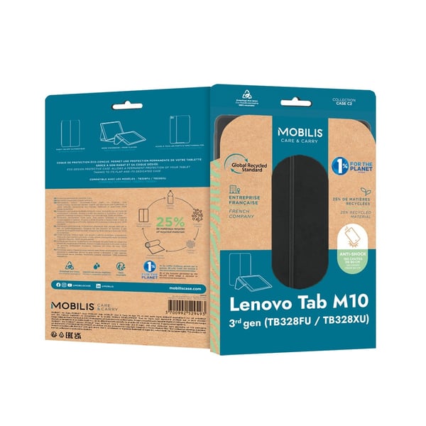 Miniatyrbillede 4 af 5: Mobilis 068012 tablet etui 25,6 cm (10.1") Flipetui Sort