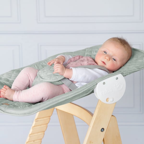 roba 75063NAV241 babystolar Traditionell barnstol Hård sits Grön, Trä
