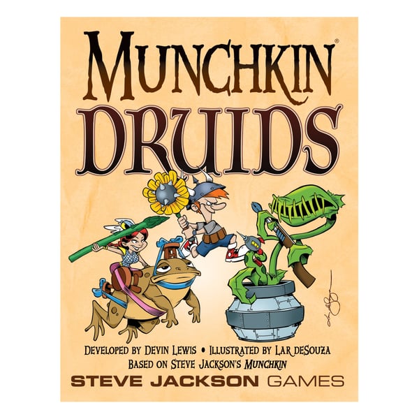 Munchkin Druids Kortspel Rollspel