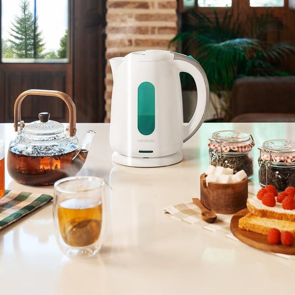 Cecotec Thermosense 180 vattenkokare 1,7 l 2200 W Vit