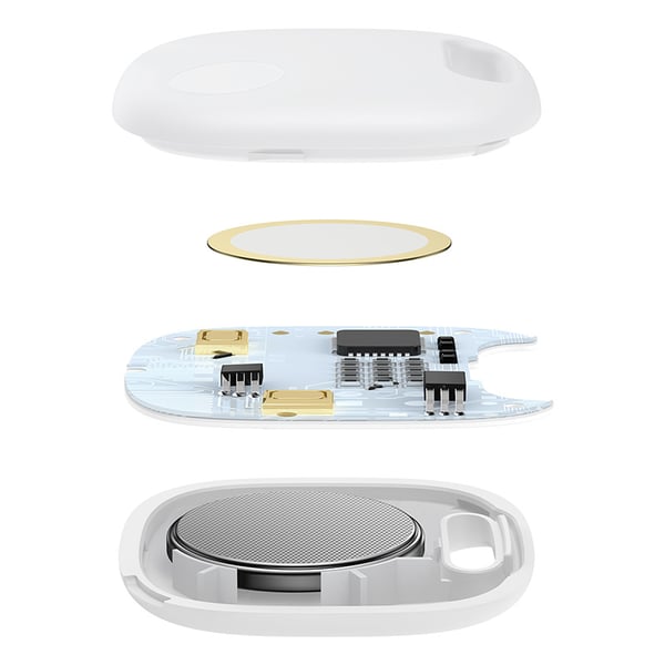 Baseus T2 Pro Smart Spårningsbricka Vit