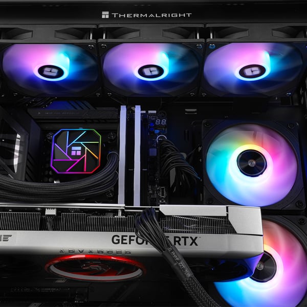 Thermalright Aqua Elite 360 V3 Processor Alt-i-en væskekøler 12 cm Sort 1 stk