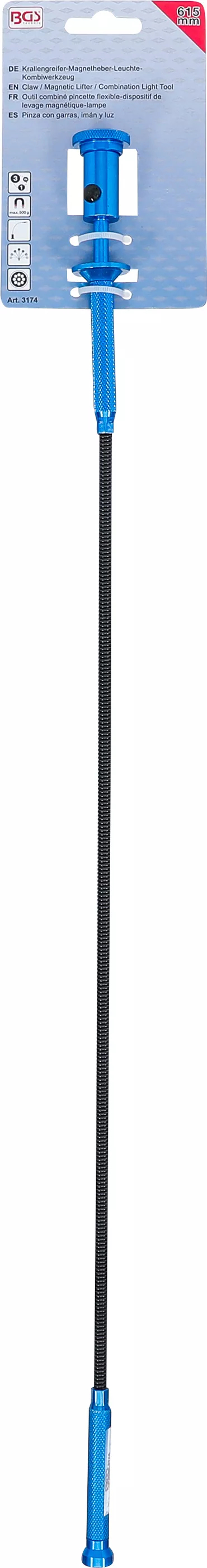 Miniatyrbild 2 av 4: BGS technic Claw / Magnetic Lifter / Combination Light Tool