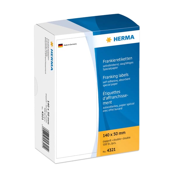 Pikkukuva 1 / 2: HERMA 4321 liimaetiketti 500 kpl