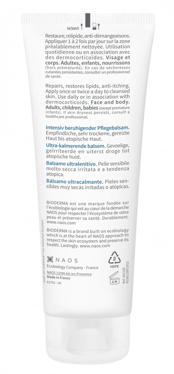 Bioderma Intensive Baume 75 ml Creme Kvinder