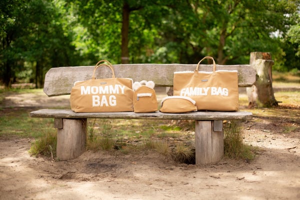 Miniatyrbillede 13 af 13: Childhome My First Bag Suede Look rygsæk Fritidsrygsæk Beige Nylon, Polyester, Polyurethan