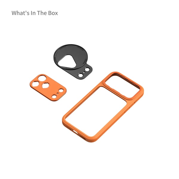 Miniatyrbillede 2 af 3: SmallRig FilMov mobiltelefon etui 17,5 cm (6.9") Ramme Orange