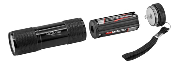 Pikkukuva 4 / 6: Ansmann Action COB LED Musta Käsikokoinen taskulamppu