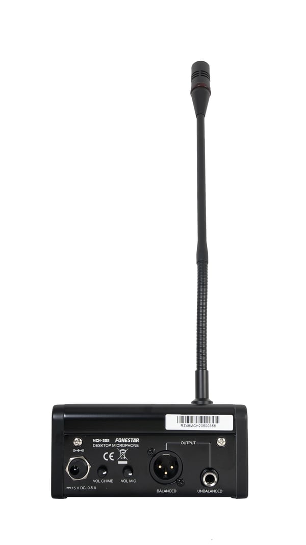 Fonestar MCH-205 mikrofon Sort Dynamisk mikrofon
