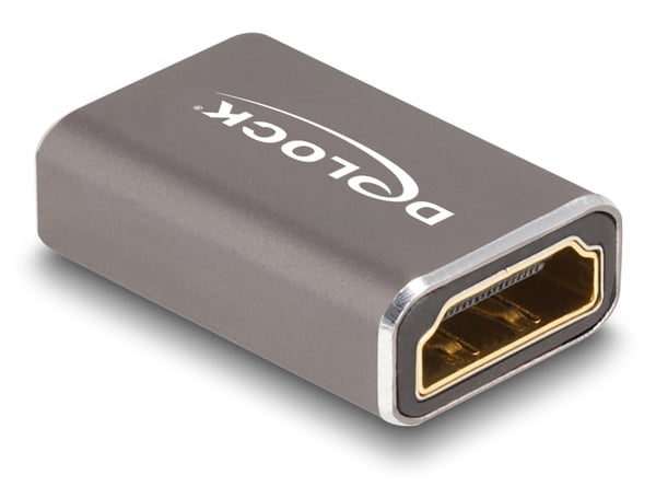 DeLOCK 60078 kabel kønsskifter HDMI Grå DeLOCK 60078 kabel kønsskifter HDMI Grå
