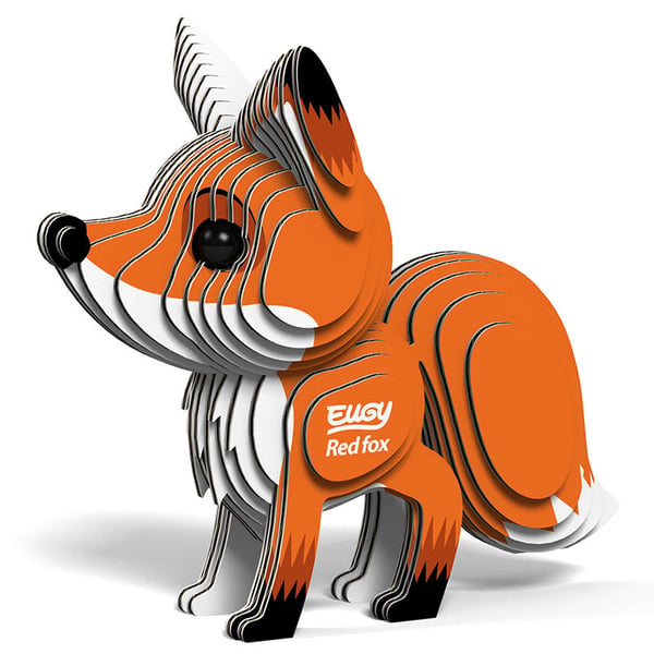 Miniatyrbillede 3 af 5: Eugy Red Fox 3D puslespil 30 stk Dyr