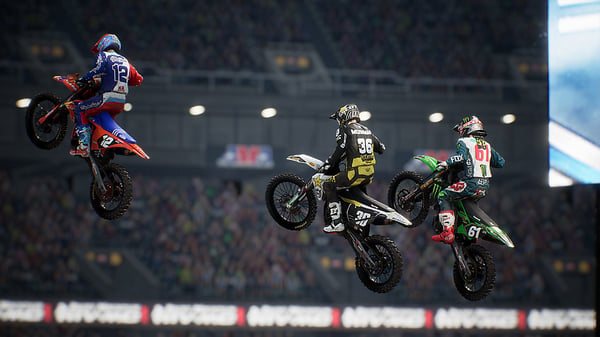 PLAION Monster Energy Supercross 3: The Official Videogame (Xbox One) Standard Flersproget