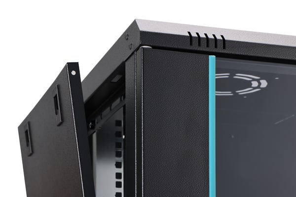 Digitus DN-37109 rack 12U Väggmonterad rack Svart