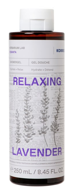 Korres Care Relaxing Lavender Showergel 250 ml Duschgel Unisex Kropp lavendel