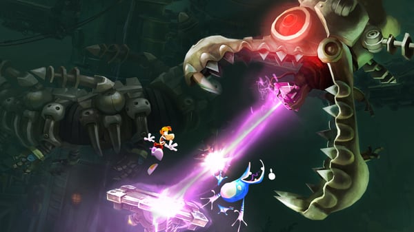 Ubisoft Rayman Legends (Xbox One) Standard Dansk, Tysk, Hollandsk, Engelsk, Spansk, Finsk, Fransk, Italiensk, Norsk, Polsk, Portugisisk, Russisk, Svensk