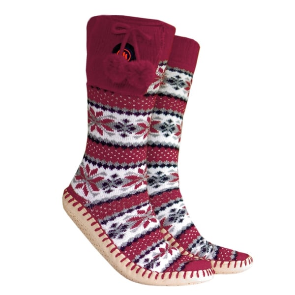 Pikkukuva 1 / 5: Glovii GQ5L tohveli Varrellinen aamutossu Unisex Bordeaux