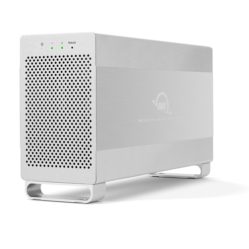 Miniatyrbild 1 av 4: OWC Mercury Elite Pro Dual HDD-hölje Vit 3.5"