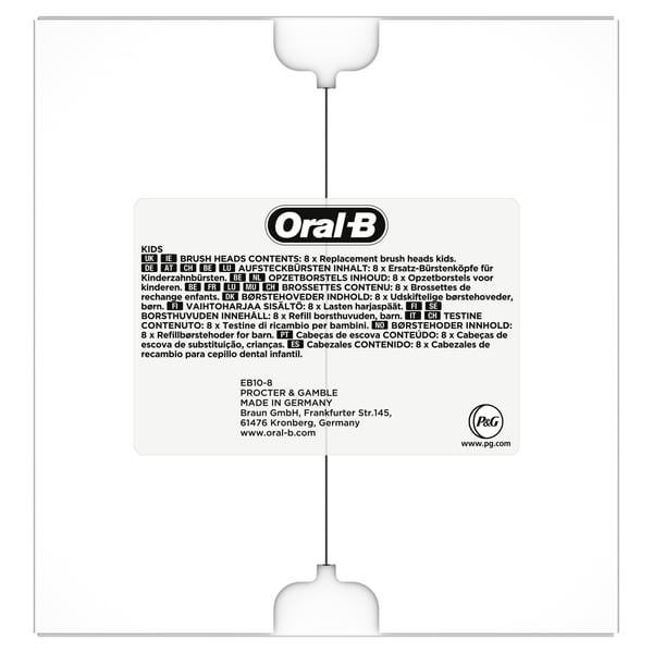 Oral-B 3D White 81730428 børstehoved til elektrisk tandbørste 8 stk Hvid Oral-B 3D White 81730428 børstehoved til elektrisk tandbørste 8 stk Hvid