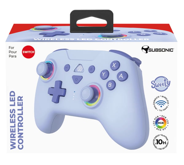 Subsonic 147436 Blå RF Spelplatta Analog / Digital Nintendo Switch