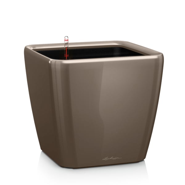 Miniatyrbillede 1 af 7: LECHUZA QUADRO LS 50 Indendørs Potteplante Fritstående Plast Brun