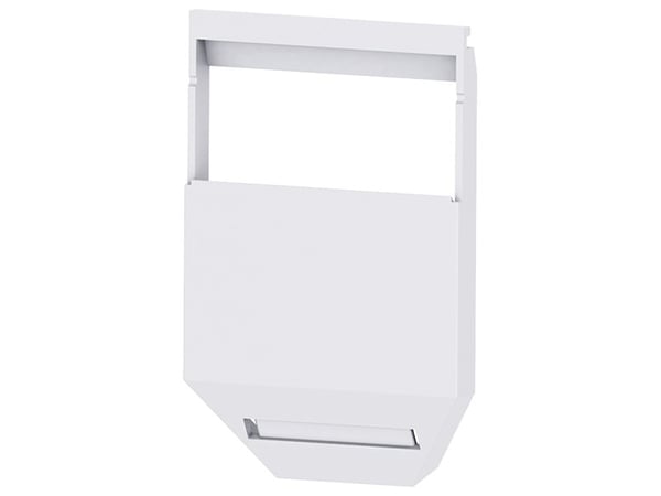 Bachmann 918.106 kabelorganisator Skrivebord Kabelguide Hvid 1 stk