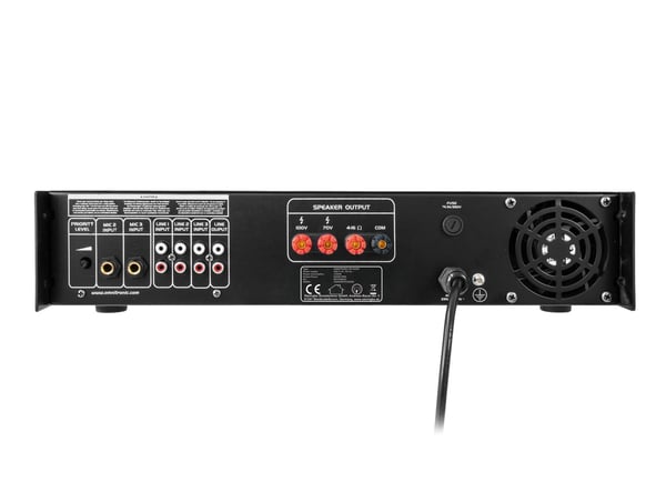Miniatyrbillede 2 af 4: Omnitronic 80709650 audio forstærker Optræden/scene Sort