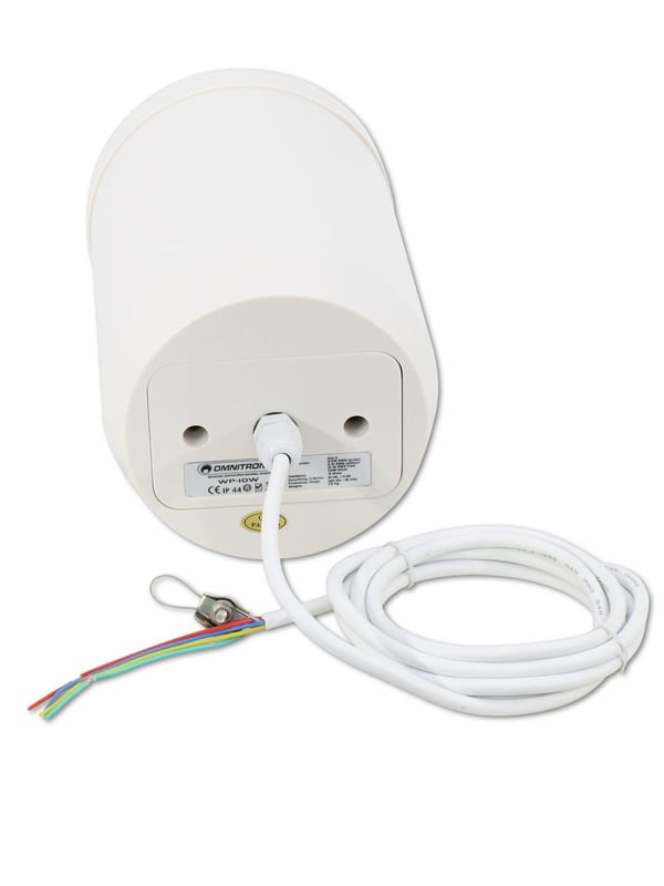 Omnitronic 80710404 högtalare Full range Vit Kabel 10 W